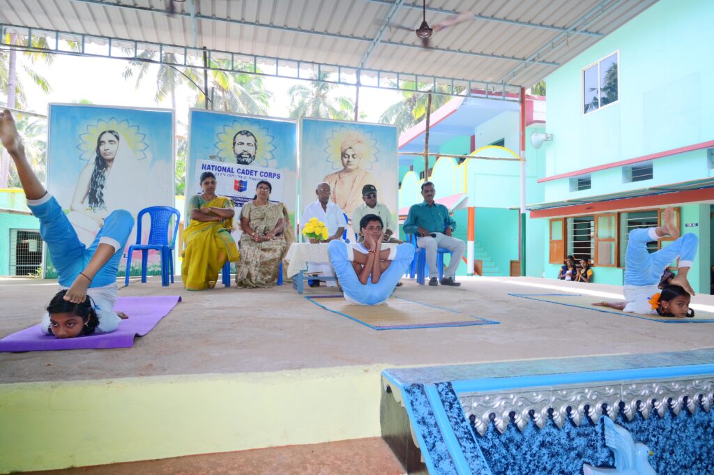 Sports Teacher Speaking On Stage